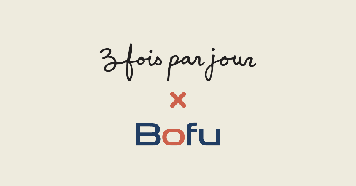 Nouveau mandat de stratégie et de publicité pour Trois fois par jour - Bofu Agence Marketing Web